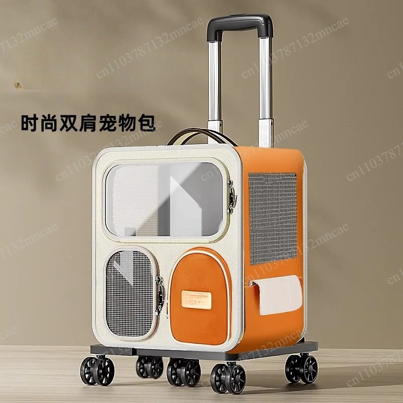 Foldable Backpack Small - กระเป๋าเป้สะพายหลังสำหรับแมวแบบพกพา น้ำหนัก 11.5 กก. สำหรับสุนัขขนาดเล็ก 5