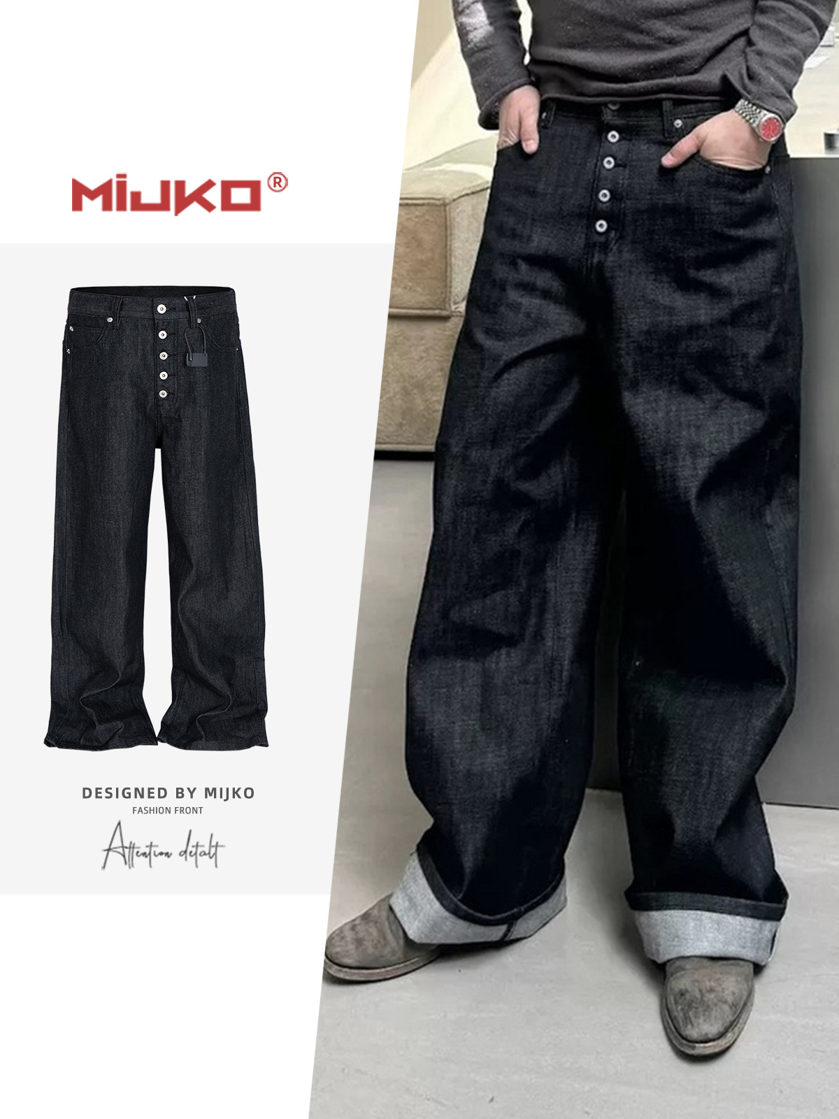 MIJKO High Street Cleanfit Dra - Levis Jeans 501 บทวิจารณ์และราคา