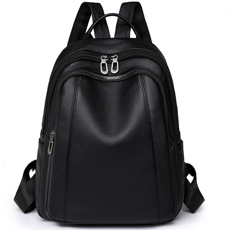 หนังคุณภาพสูงกระเป๋าเป้สะพายหล - Leather Backpack Vintage บทวิจารณ์และราคา