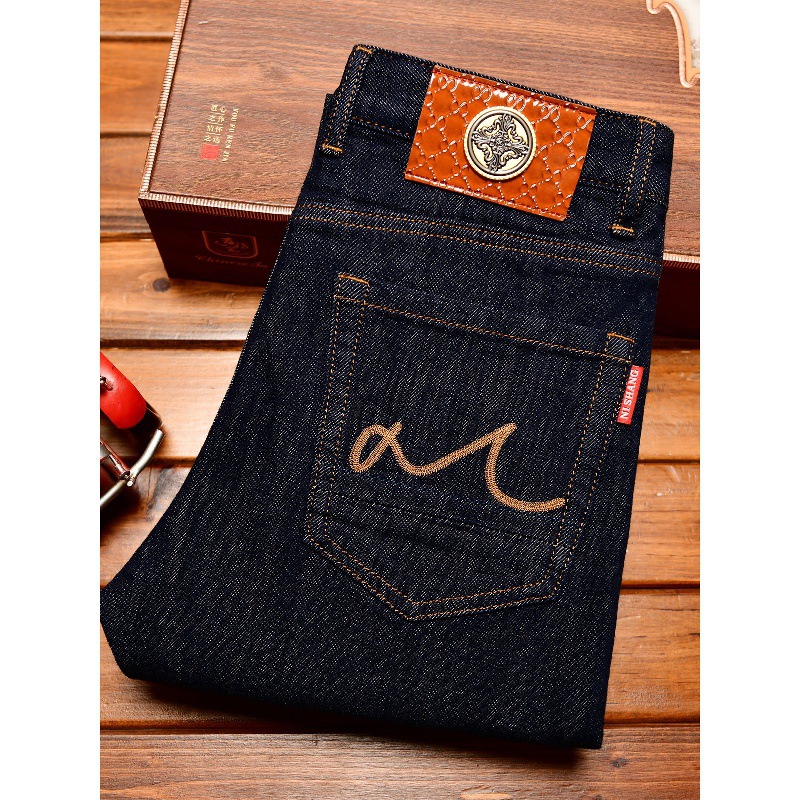 กางเกงยีนส์สีน้ำเงินเข้มผู้ชาย - Levis Jeans 501 บทวิจารณ์และราคา