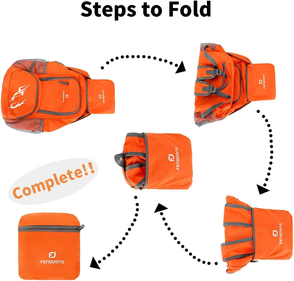 กระเป๋าเป้เดินป่า FENGDONG 35  - Foldable Backpack Small บทวิจารณ์และราคา